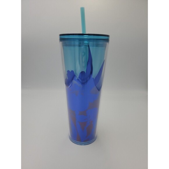 Starbucks Other - Starbucks 2023 Gradient Purple Blue Iris Cup Tumbler 24oz Target Exclusive NEW